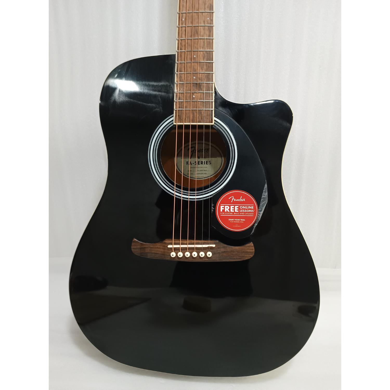 Fender Electro Acoustic Guitars 2.03E+11 Fender FA-125CE Dreadnought Cutaway Electro Acoustic Guitar - Open Box