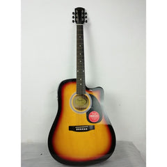 Fender Electro Acoustic Guitars 202101707371 Fender SA105CE Electro - Acoustic Guitar - Sunburst - Open Box B Stock