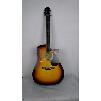 Fender Electro Acoustic Guitars 202101707439 Fender SA105CE Electro - Acoustic Guitar - Sunburst - Open Box B Stock