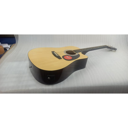 Fender Electro Acoustic Guitars 202501087160 Fender SA105CE Electro - Acoustic Guitar - Natural - Open Box