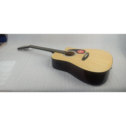 Fender Electro Acoustic Guitars 202501087160 Fender SA105CE Electro - Acoustic Guitar - Natural - Open Box