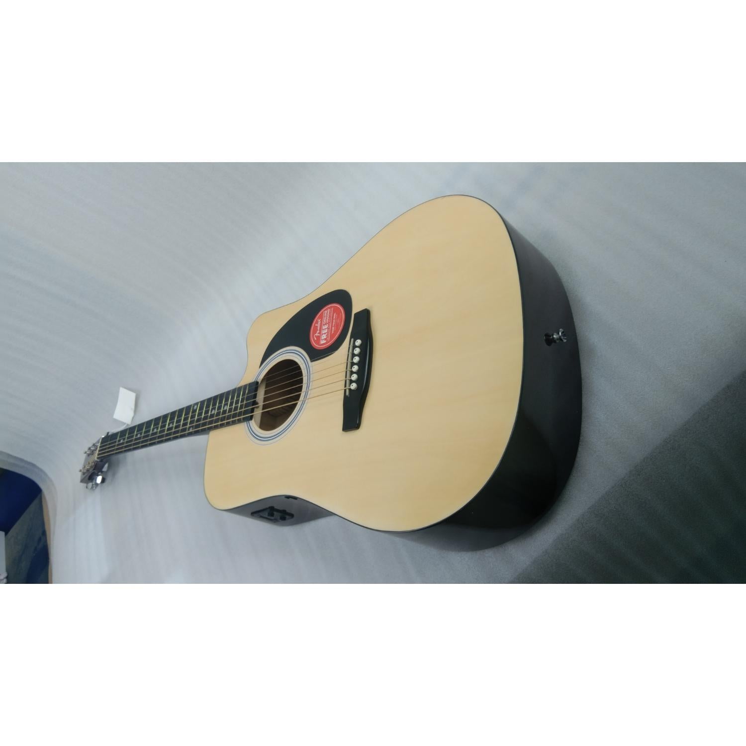 Fender Electro Acoustic Guitars 202501087160 Fender SA105CE Electro - Acoustic Guitar - Natural - Open Box