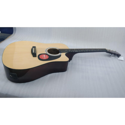 Fender Electro Acoustic Guitars 202501087160 Fender SA105CE Electro - Acoustic Guitar - Natural - Open Box