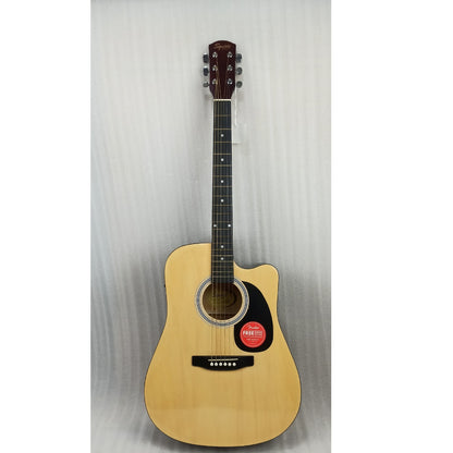 Fender Electro Acoustic Guitars 202501087160 Fender SA105CE Electro - Acoustic Guitar - Natural - Open Box