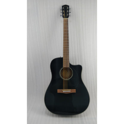 Fender Electro Acoustic Guitars 202501099609 Fender CD-60SCE Dreadnought Electro-Acoustic Guitar - Open Box #barcode_202501099609