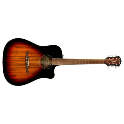 fender electro acoustic guitars 3ts fender limited edition fa-325ce dao exotic dreadnought electro acoustic guitar   