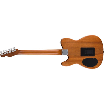 Fender Electro Acoustic Guitars Aged Natural Fender Acoustasonic Standard Telecaster 6 String Electro Acoustic Guitar