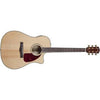 Fender Electro Acoustic Guitars Exotic Ash Burl Wood Fender CD220SCE Dreadnought Electro-Acoustic Guitar