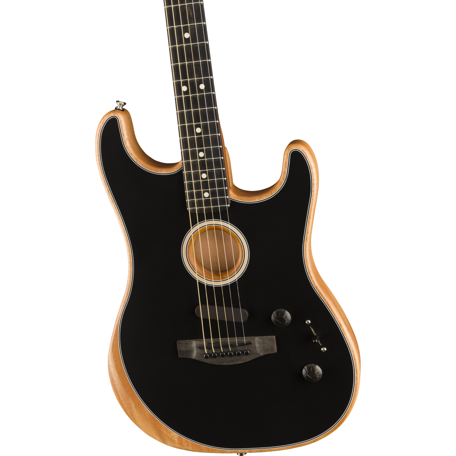 Fender Electro Acoustic Guitars Fender Acoustasonic Stratocaster 6-Strings Electro Acoustic Guitar With Gig Bag