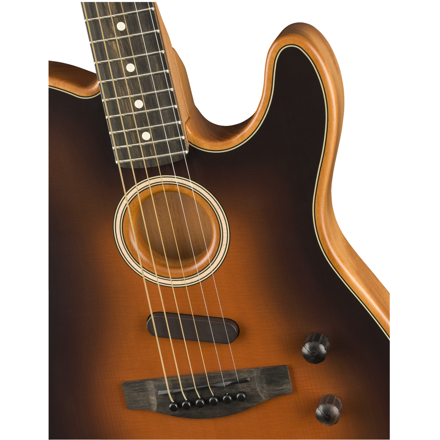 Fender Electro Acoustic Guitars Fender American Acoustasonic Telecaster 6 String Electro Acoustic Guitar
