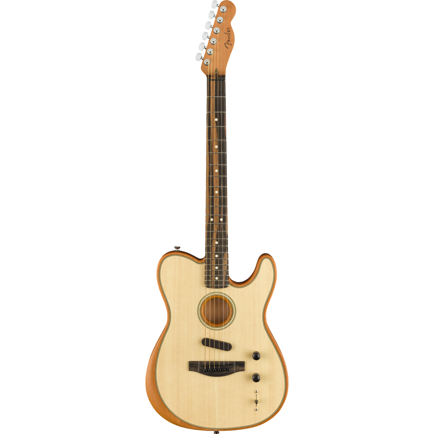 Fender Electro Acoustic Guitars Fender American Acoustasonic Telecaster 6 String Electro Acoustic Guitar
