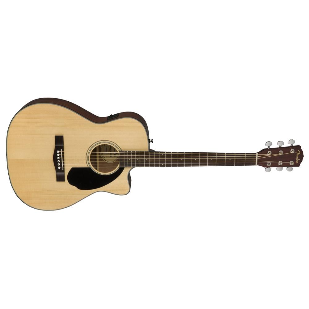 fender electro acoustic guitars fender cc-60sce electro-acoustic guitar - natural