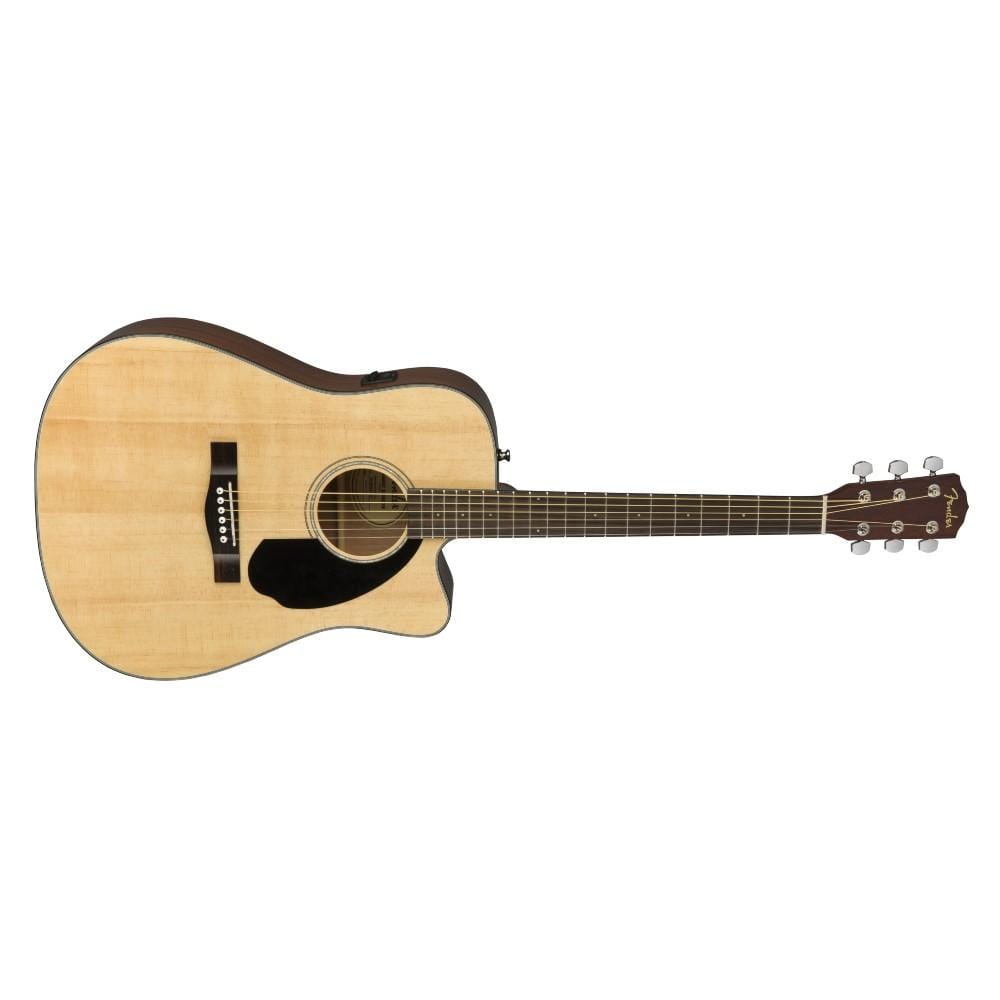 fender electro acoustic guitars fender cd-60sce dreadnought electro-acoustic guitar - open box