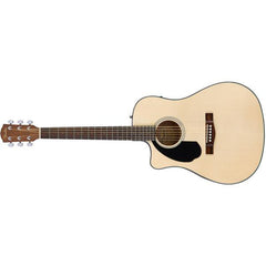 Fender Electro Acoustic Guitars Fender CD-60SCE Left Handed Electro Acoustic Guitar - Natural