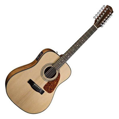 fender electro acoustic guitars fender cd160se-12 12-string dreadnought electro acoustic guitar - natural