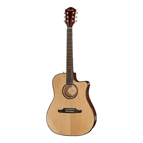 Fender Electro Acoustic Guitars Fender F-1000CE Dreadnought Cutaway Electro Acoustic Guitar - Natural High Gloss