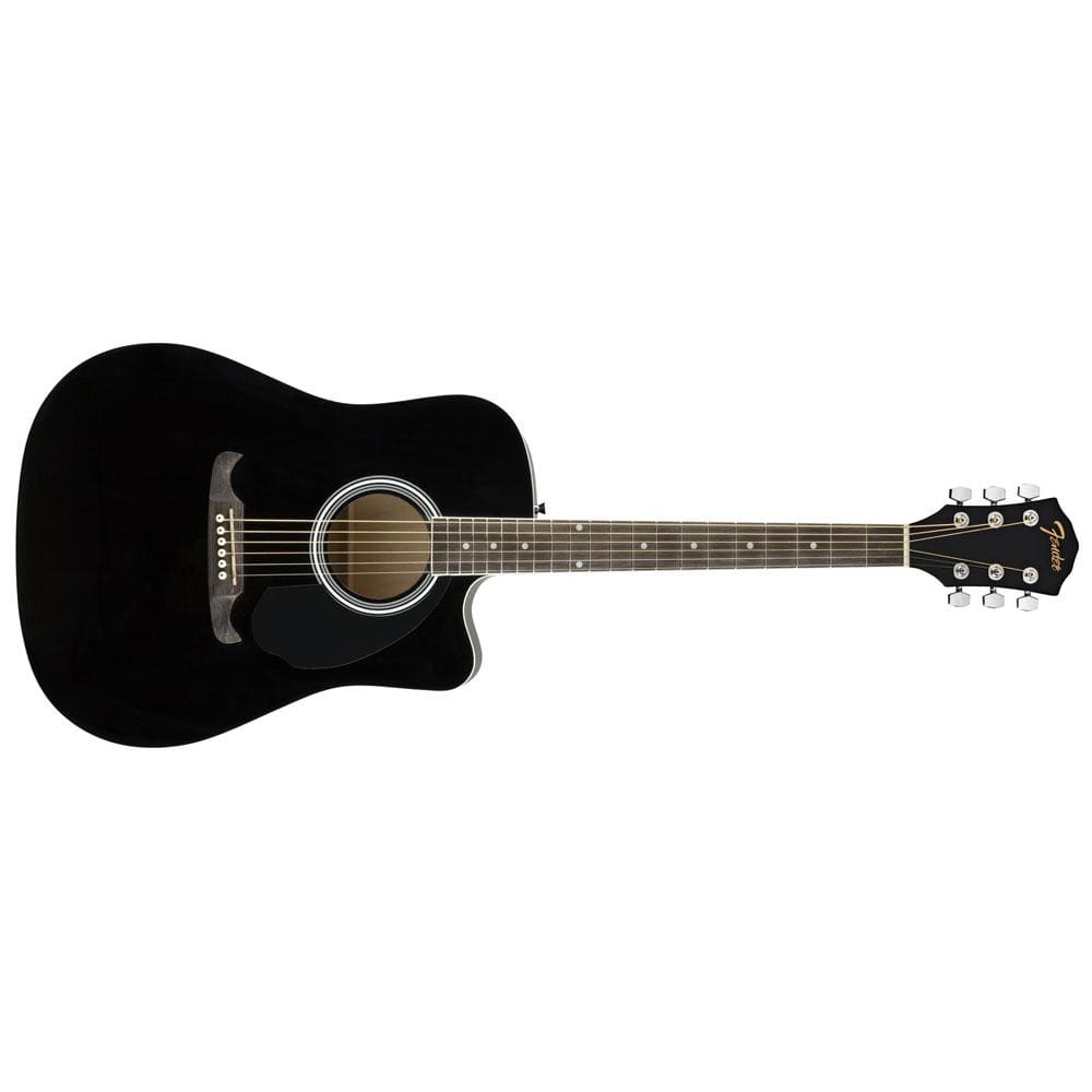 fender electro acoustic guitars fender fa-125ce dreadnought cutaway electro acoustic guitar - open box