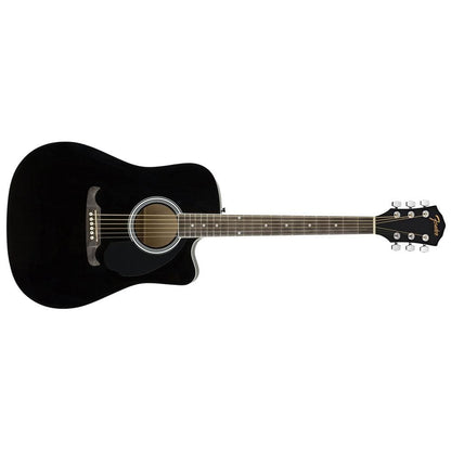 fender electro acoustic guitars fender fa-125ce dreadnought cutaway electro acoustic guitar - open box