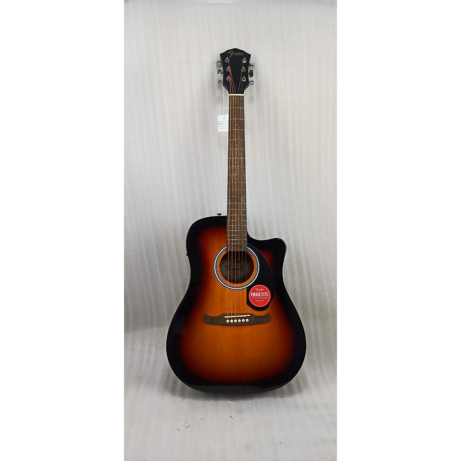 Fender Electro Acoustic Guitars Fender FA-125CE Dreadnought Electro Acoustic Guitar - Open Box