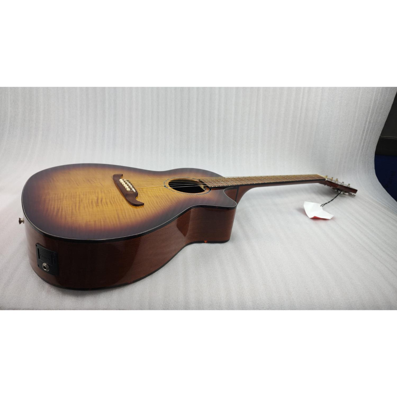 Fender Electro Acoustic Guitars Fender FA-345CE Auditorium Electro Acoustic Guitar - 3 Tone Tea Burst - Open Box