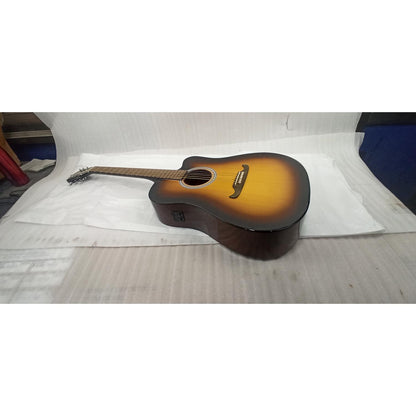Fender Electro Acoustic Guitars Fender FA Series FA-135CE V2 Concert Electro Acoustic Guitar - Black - Open Box