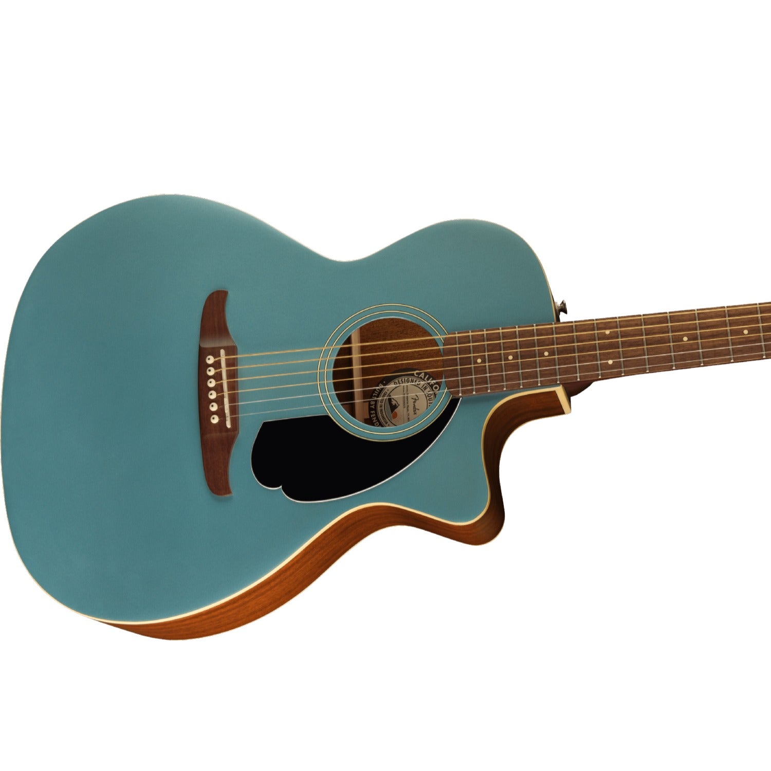 Fender Electro Acoustic Guitars Fender Newporter Player 6 String Electro Acoustic Guitar#color_tidepool
