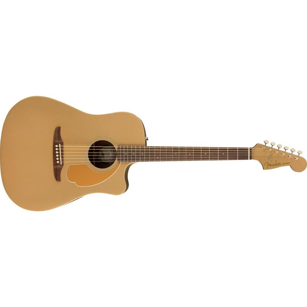 fender electro acoustic guitars fender redondo player electro acoustic guitar - bronze satin 