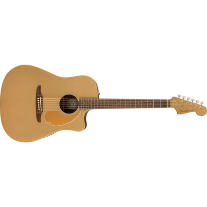 fender electro acoustic guitars fender redondo player electro acoustic guitar - bronze satin 