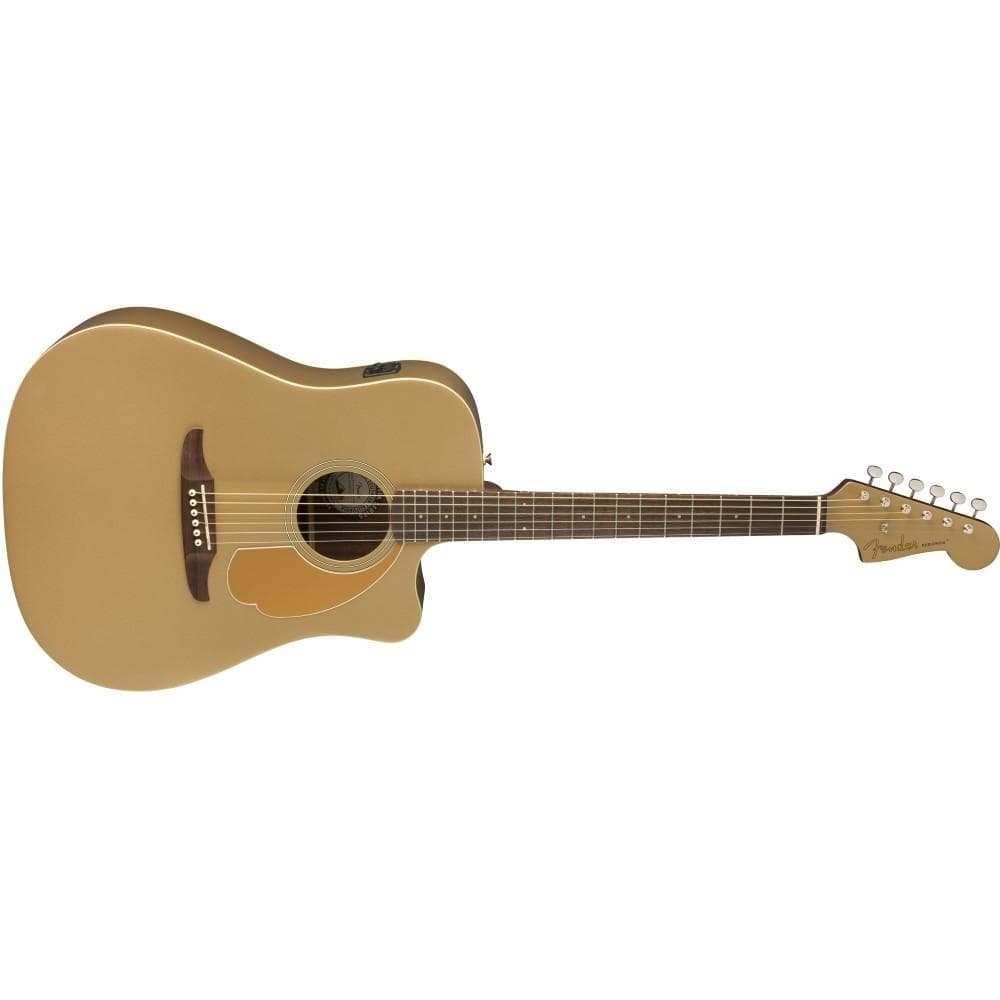 fender electro acoustic guitars fender redondo player electro acoustic guitar - bronze satin 