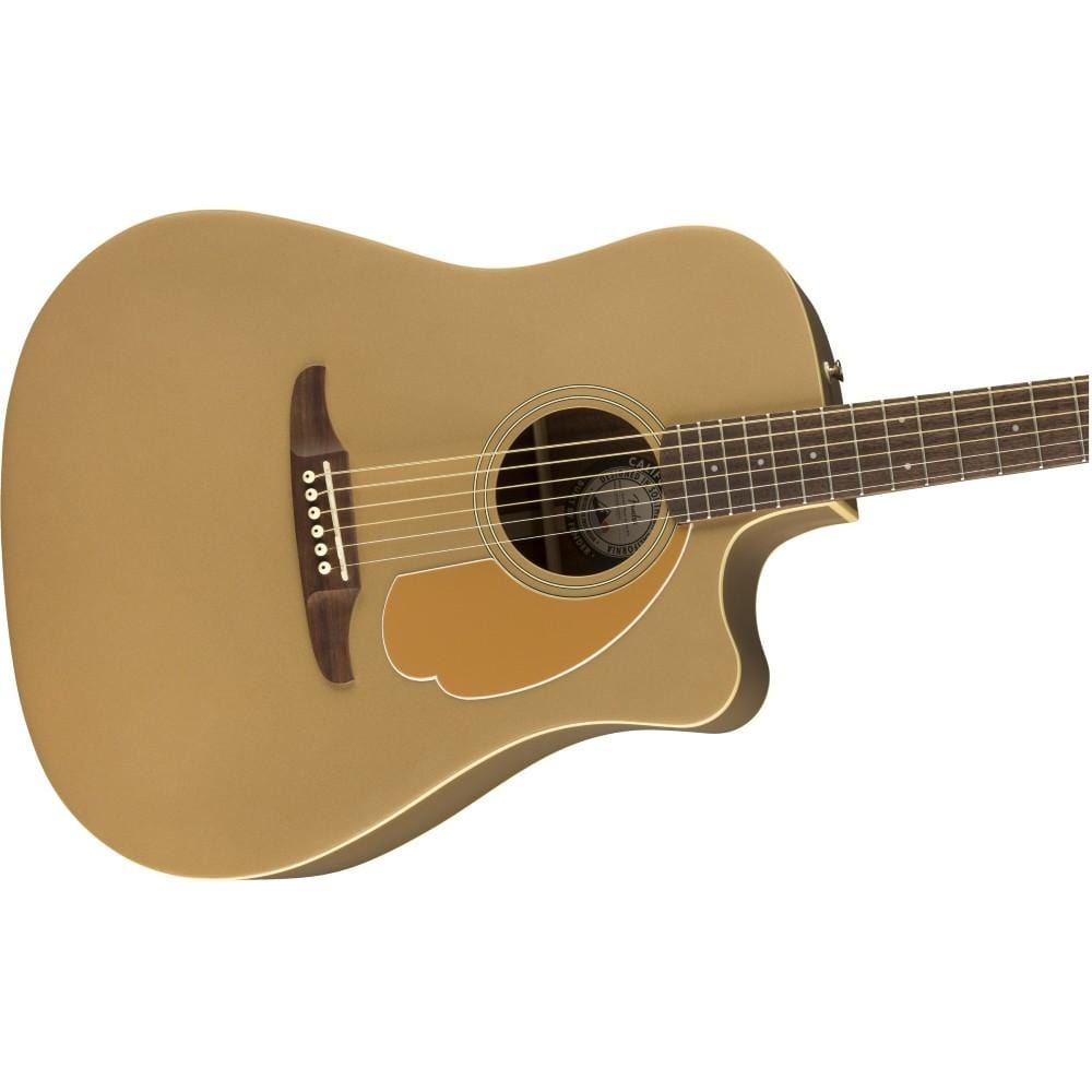 fender electro acoustic guitars fender redondo player electro acoustic guitar - bronze satin 