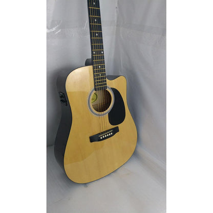 Fender Electro Acoustic Guitars Fender SA105CE Electro - Acoustic Guitar - Natural - Open Box B Stock