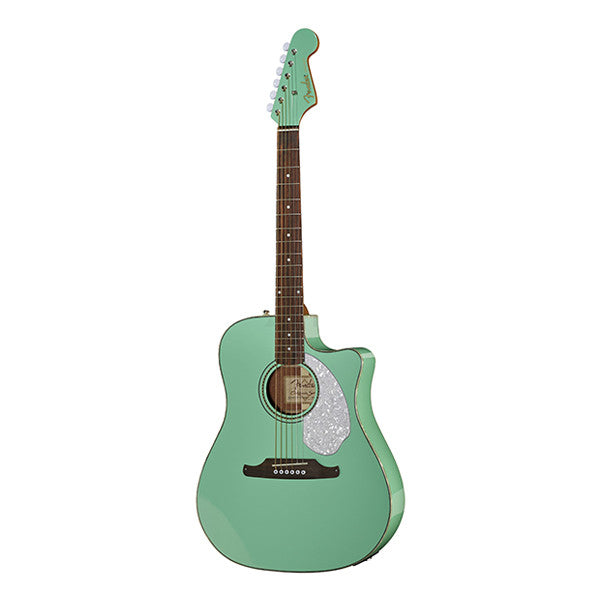 Fender Electro Acoustic Guitars Fender Sonoran SCE Dreadnought Electro Acoustic Guitar - Surf Green