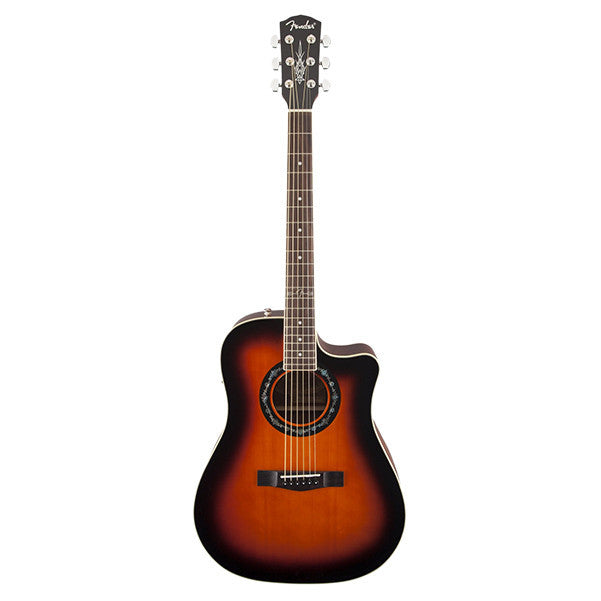 fender electro acoustic guitars fender t-bucket 100ce-3ts electro acoustic guitar