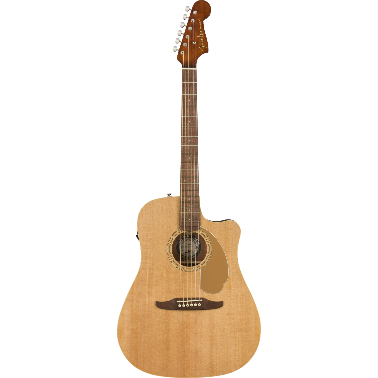 Fender Electro Acoustic Guitars Natural Fender Redondo Player Series Electro Acoustic Guitar