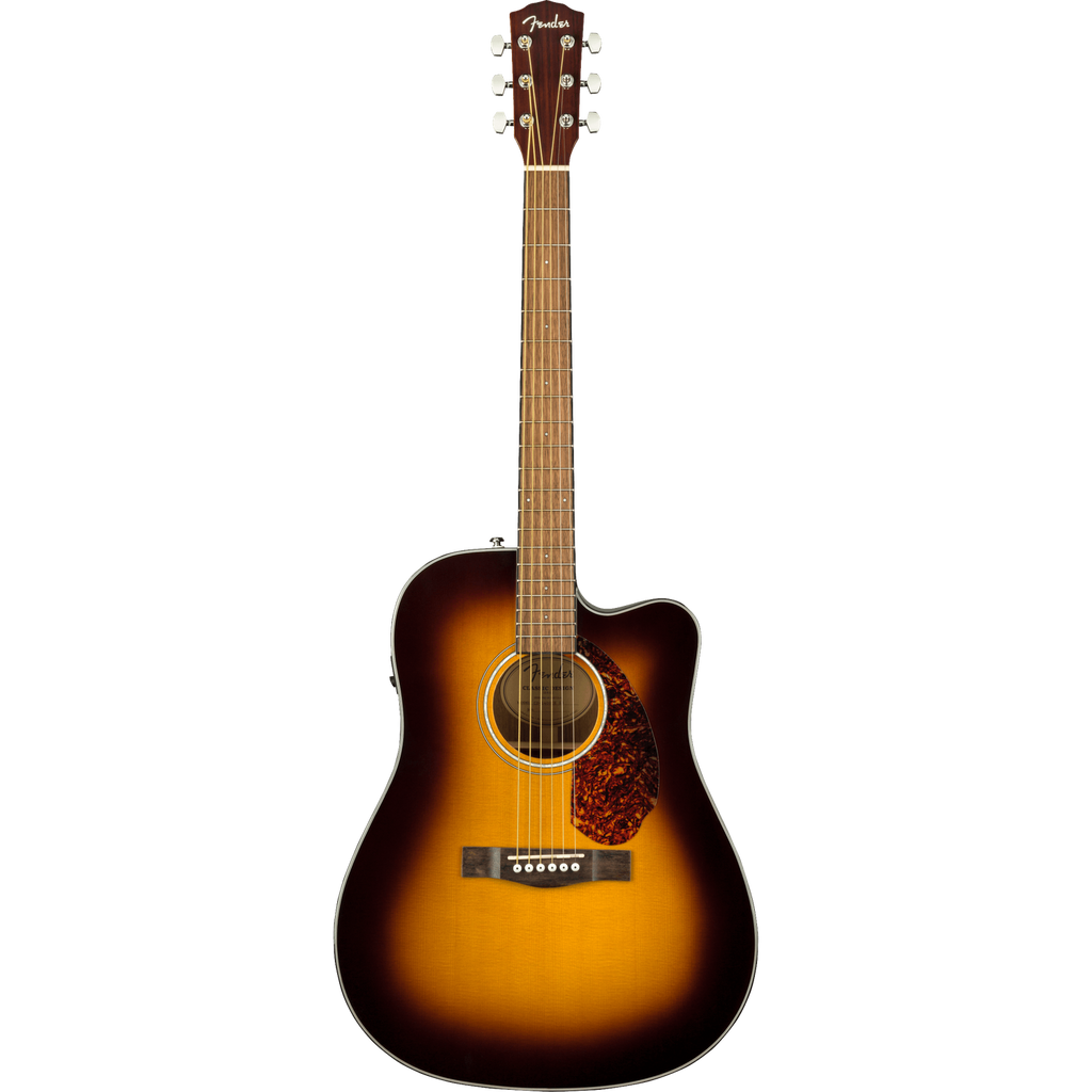 Fender Electro Acoustic Guitars Sunburst Fender CD-140SCE Electro-Acoustic Guitar with Case