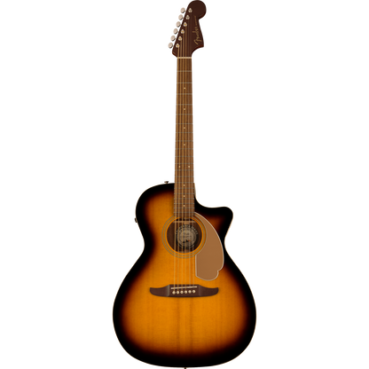 Fender Electro Acoustic Guitars Sunburst Fender Newporter Player 6 String Electro Acoustic Guitar