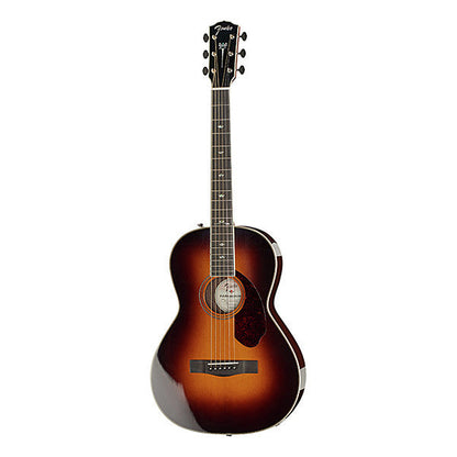 fender electro acoustic guitars sunburst fender pm-2 dlx parlor dreadnought electro acoustic guitar   