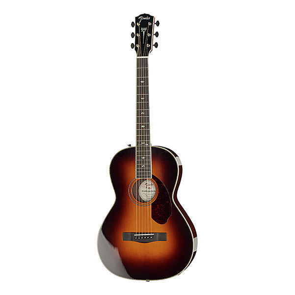 fender electro acoustic guitars sunburst fender pm-2 dlx parlor dreadnought electro acoustic guitar   #color_sunburst