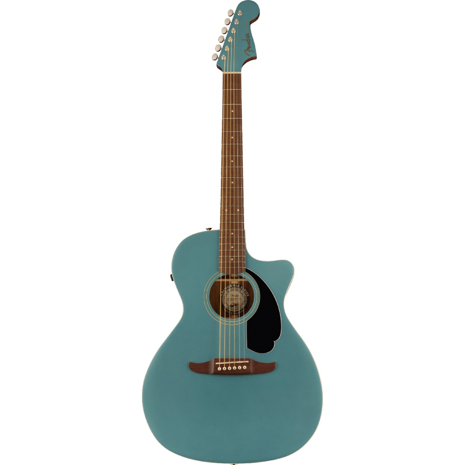 Fender Electro Acoustic Guitars Tidepool Fender Newporter Player 6 String Electro Acoustic Guitar#color_tidepool