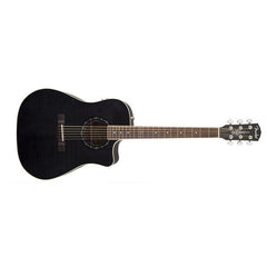 Fender Electro Acoustic Guitars Transparent Black Fender T-Bucket 300CE Electro Acoustic Guitar
