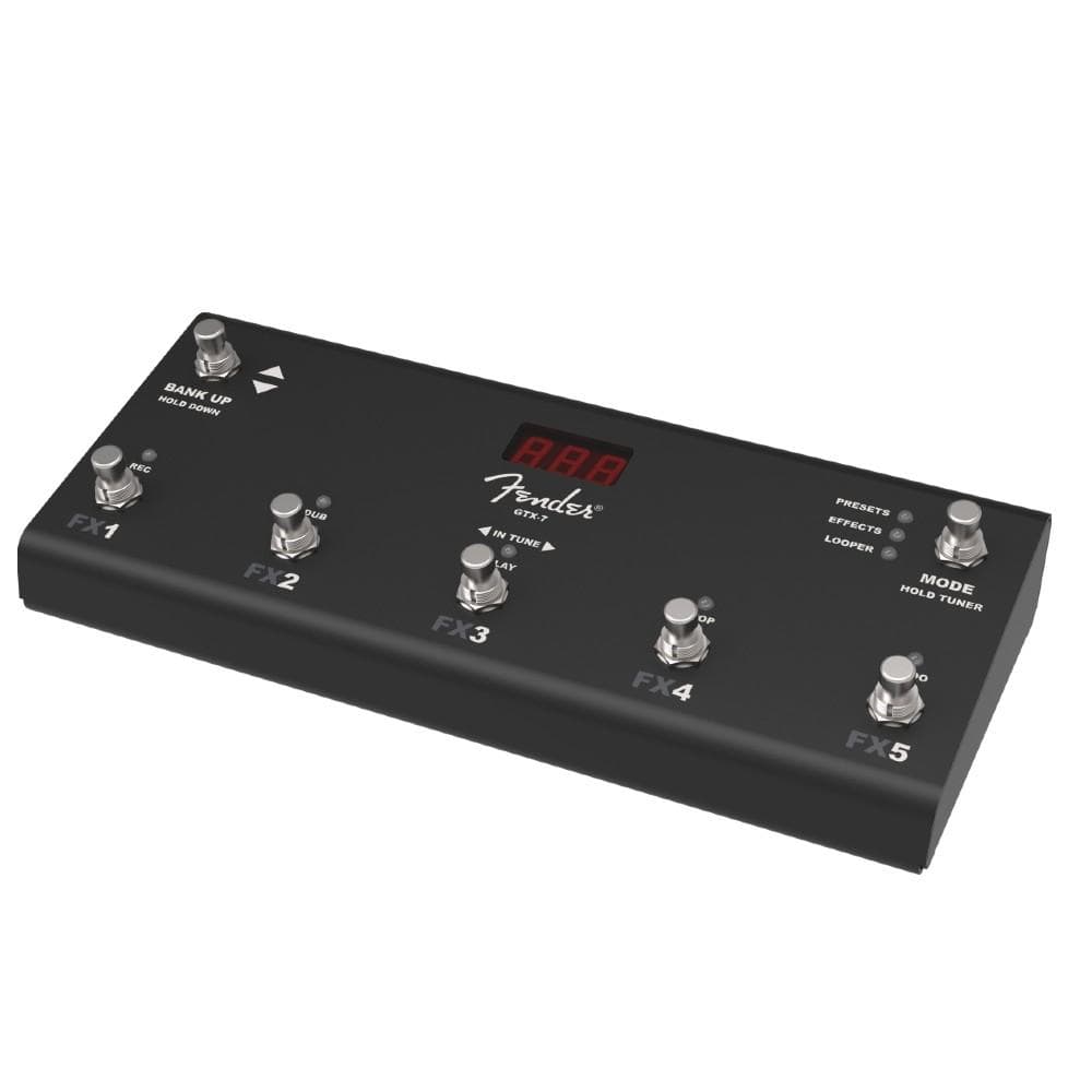 fender footswitches & controllers fender gtx-7 footswitch