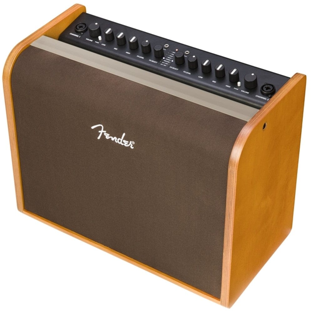 fender guitar amplifiers fender acoustic 100 guitar amplifier - natural blonde