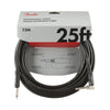 Fender Guitar Cables 25ft Fender Professional Series Straight to Right Angled Instrument Cable