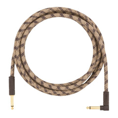 Fender Guitar Cables Fender 10ft Angled Festival Hemp Instrument Cables