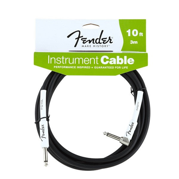 fender guitar cables fender instrument cable performance series straight right angle