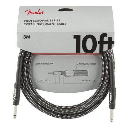 fender guitar cables gray tweed fender professional series 10ft instrument cable 