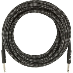 Fender Guitar Cables Gray Tweed Fender Professional Series 25ft Instrument Cable