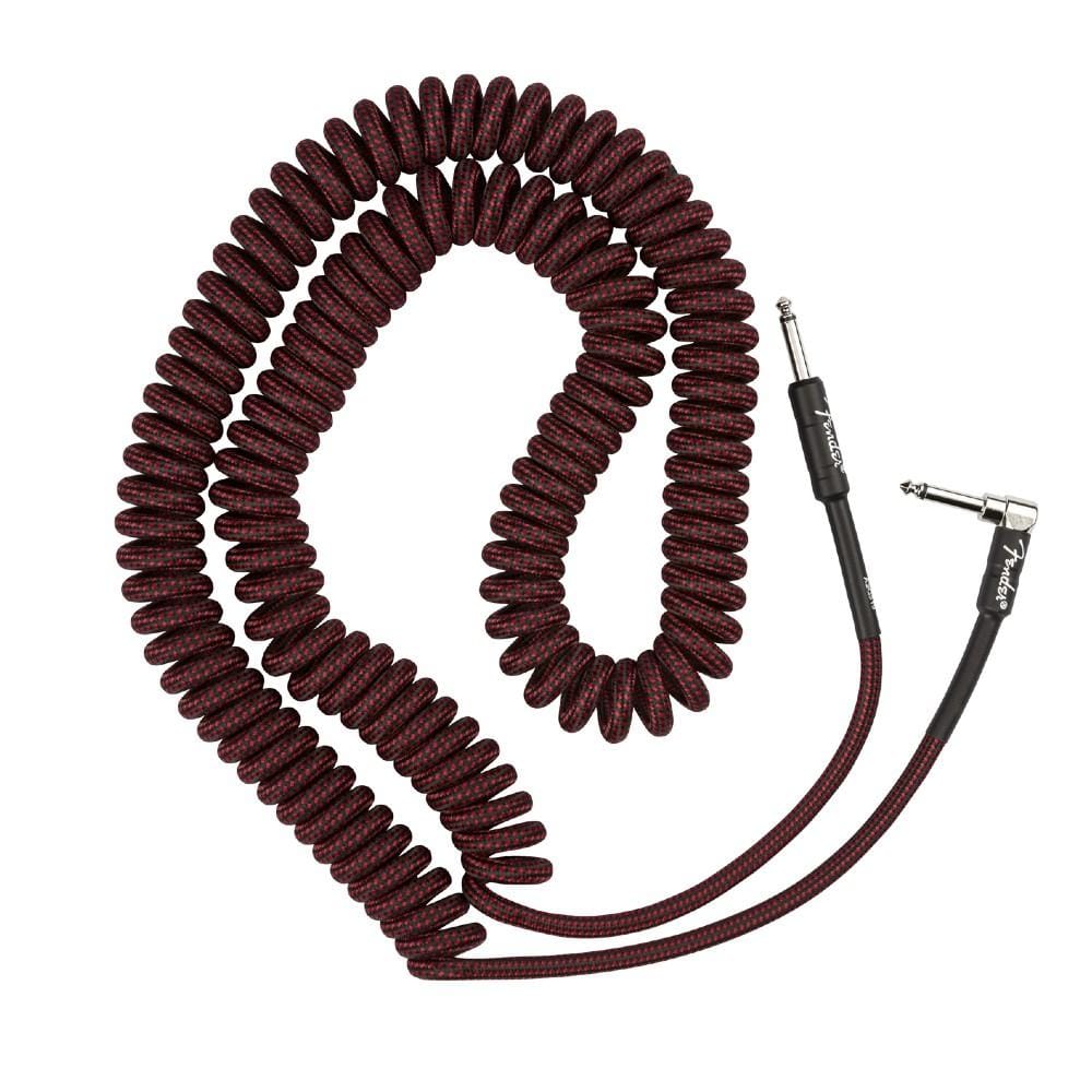 fender guitar cables red fender professional coil 30ft cable    #color_red