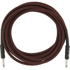 Fender Guitar Cables Red Tweed Fender Professional Series 0990820064 15ft Instrument Cable