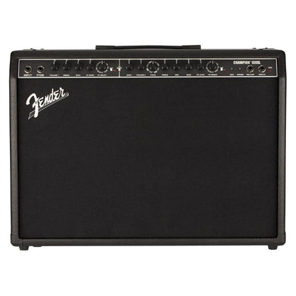 fender guitar combo amplifiers fender champion 100xl 230v combo electric guitar amplifier- black